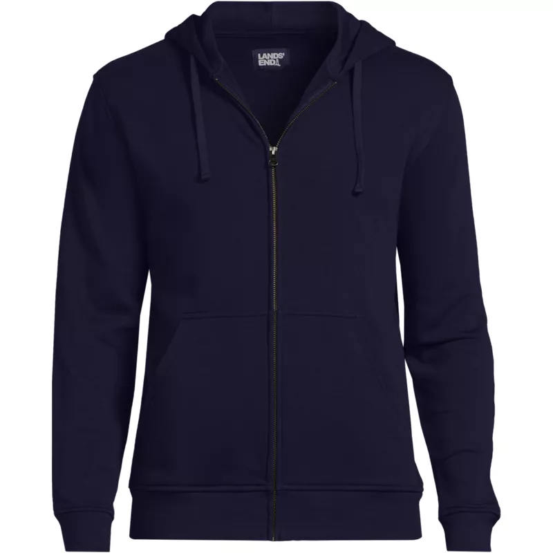 Unisex Big Full Zip Hoodie Sweatshirt, Front
