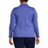 School Uniform Women's Plus Size Long Sleeve Feminine Fit Pima Polo Shirt, Back