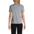School Uniform Women's Short Sleeve Feminine Fit Banded Pima Polo Shirt, Back