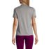 School Uniform Women's Short Sleeve Feminine Fit Banded Pima Polo Shirt, Back