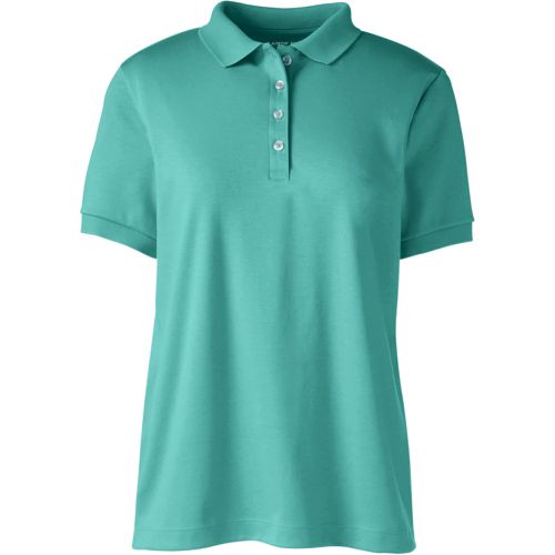 Women's banded hotsell bottom polo shirts