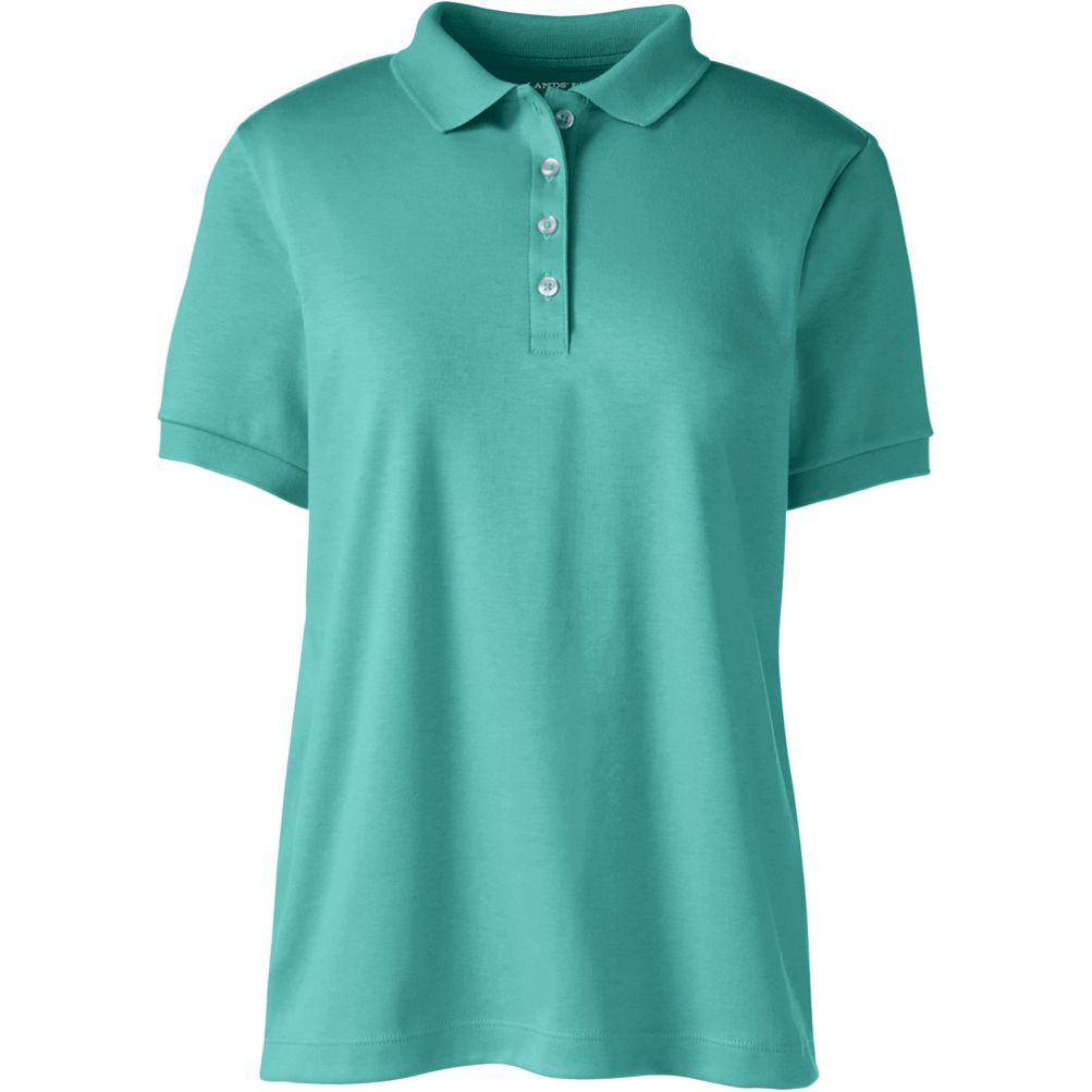 Lands end shop pima polo