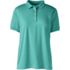 School Uniform Women's Short Sleeve Feminine Fit Banded Pima Polo Shirt, Front