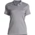 School Uniform Women's Short Sleeve Feminine Fit Banded Pima Polo Shirt, Front
