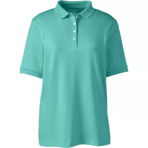 Women's Signature Supima Short Sleeve Easy Fit Polo Shirt - primary
