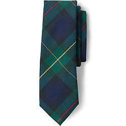 Kids Plaid To Be Tied Tie, Front