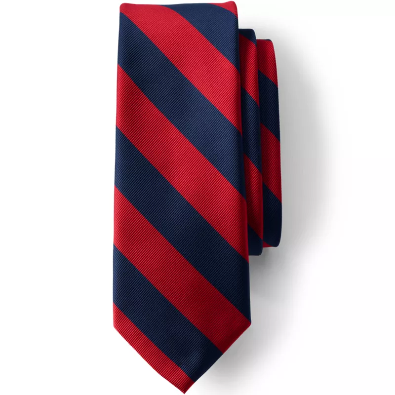 Kids Stripe To Be Tied Tie , Front