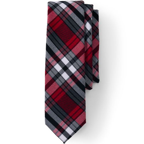 School Uniform Plaid Tie - image 5