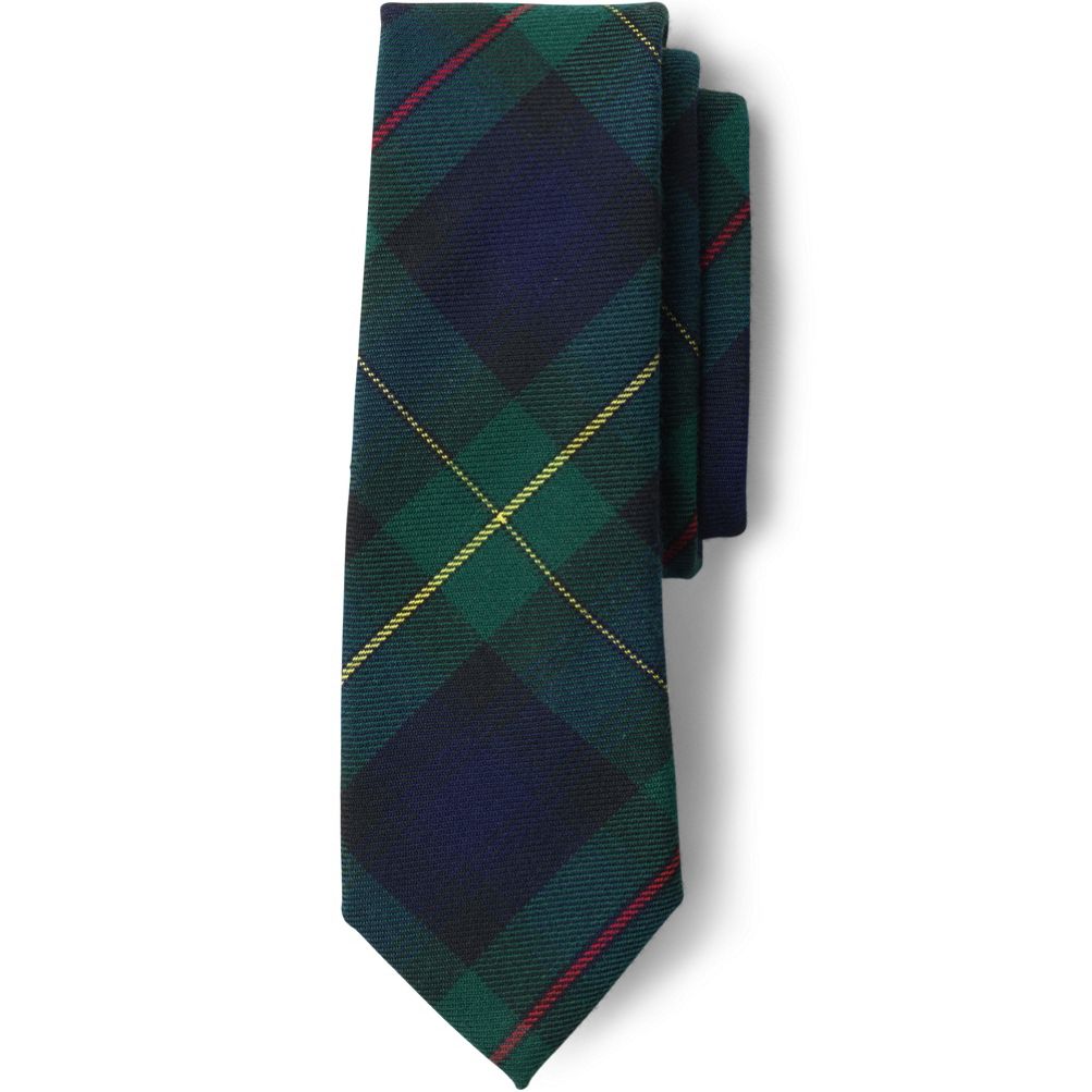 Plaid tie clearance