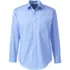Men's Long Sleeve Tailored Straight Collar Broadcloth Dress Shirt, Front