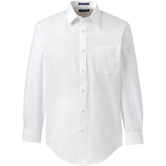 Mens White Dress Shirts | Lands' End