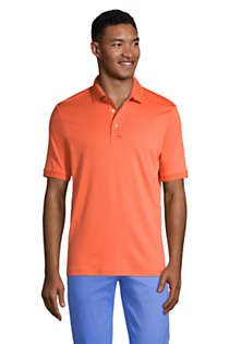 Men's Short Sleeve Super Soft Supima Polo Shirt, Front