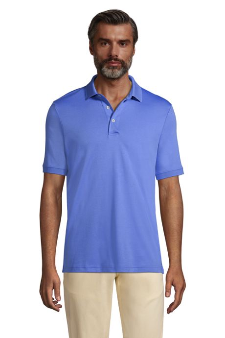 Mens Short Sleeve Plain Button Polo Shirt Top 100% Cotton Casual S-XL