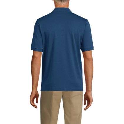 Men's Short Sleeve Cotton Supima Polo Shirt - image 2