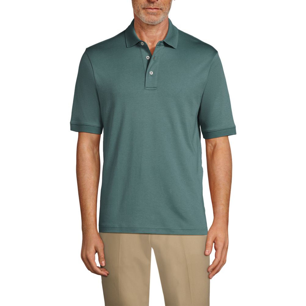 Men's Performance Easy Care Solid Short Sleeve Polo Shirt