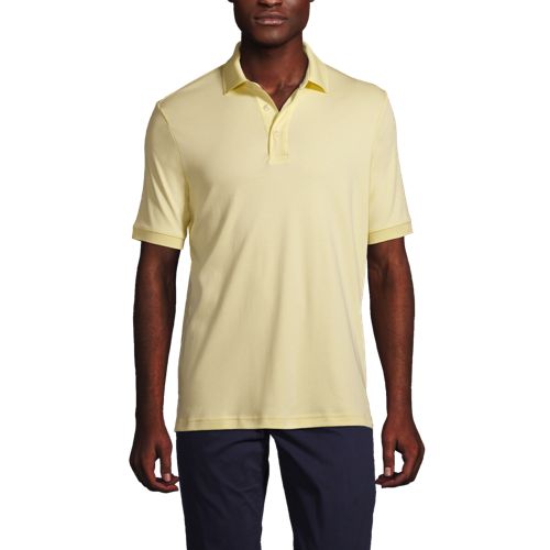 Polo Supima Interlock Manches Courtes, Homme Stature Standard