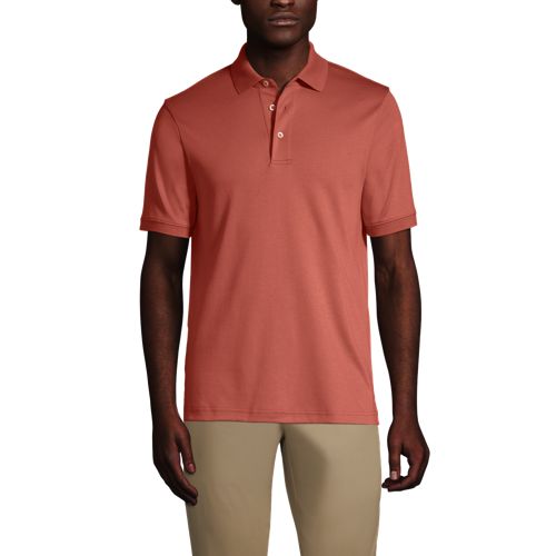 Men's Supima Polo Shirt, Traditional Fit 