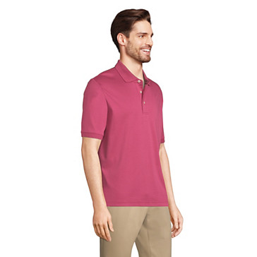Polo Supima Interlock Manches Courtes, Homme Stature Standard image number 2