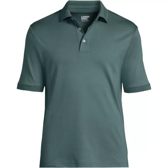 Men's Big and Tall Short Sleeve Cotton Supima Polo Shirt - primary
