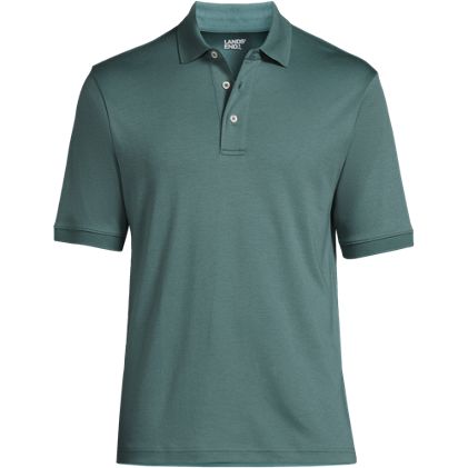 Men's Big and Tall Short Sleeve Cotton Supima Polo Shirt - primary