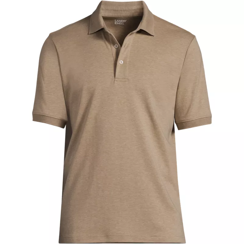 Men's Short Sleeve Cotton Supima Polo Shirt, Front