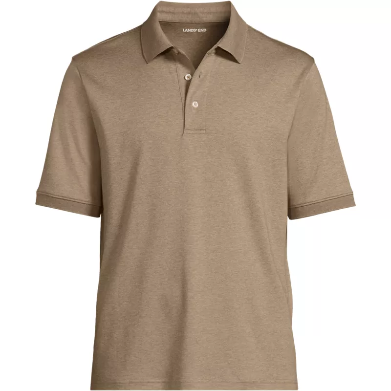 Men's Short Sleeve Cotton Supima Polo Shirt, Front