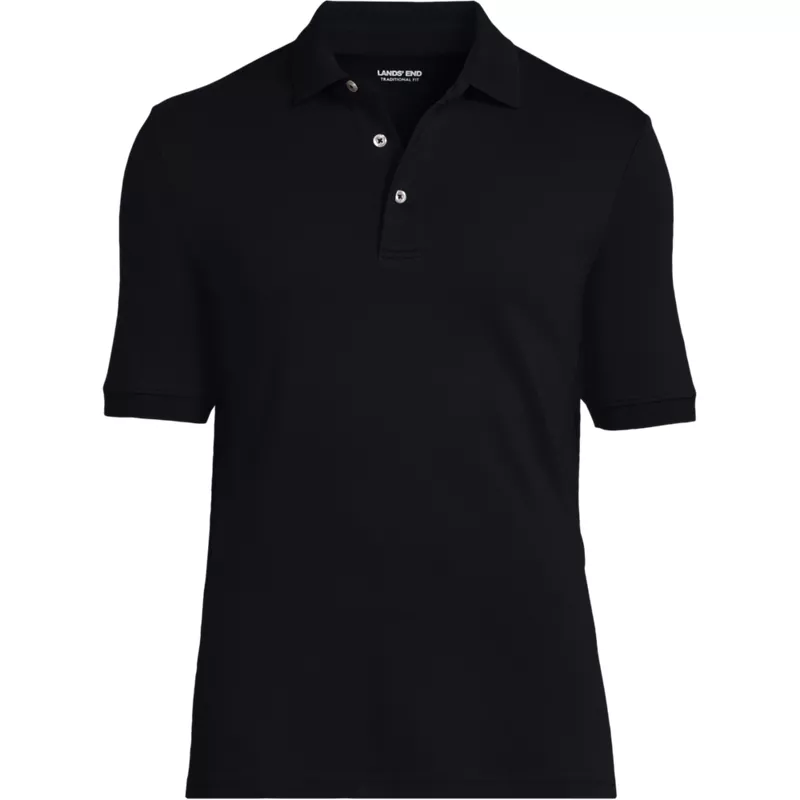 Men's Short Sleeve Cotton Supima Polo Shirt, Front