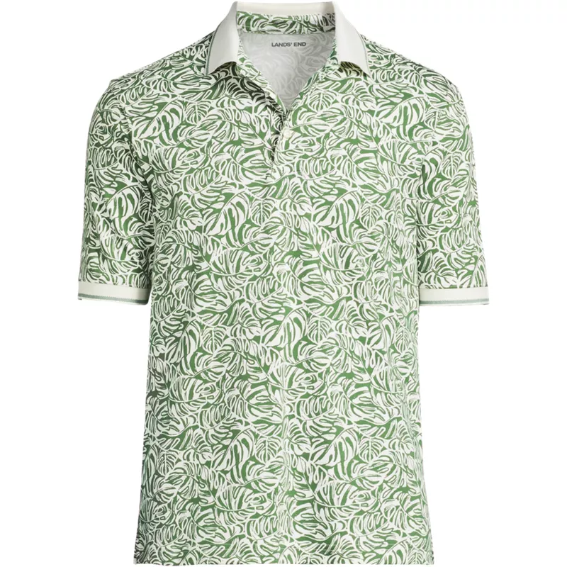 Men's Short Sleeve Cotton Supima Polo Shirt, Front