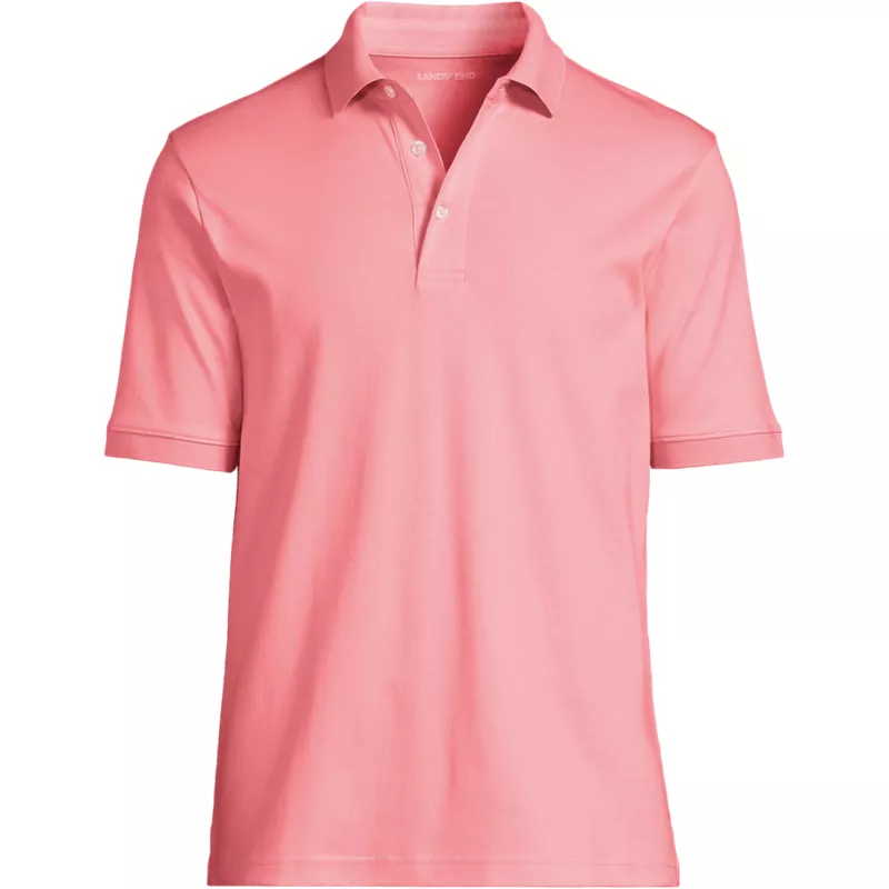 Men's Short Sleeve Cotton Supima Polo Shirt, Front