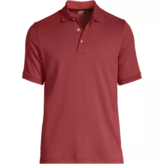 Men's Tall Short Sleeve Cotton Supima Polo Shirt - primary