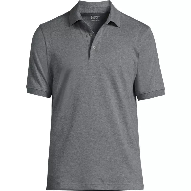 Men's Short Sleeve Cotton Supima Polo Shirt, Front