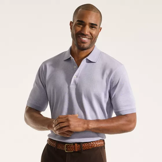 Men's Short Sleeve Cotton Supima Polo Shirt - primary