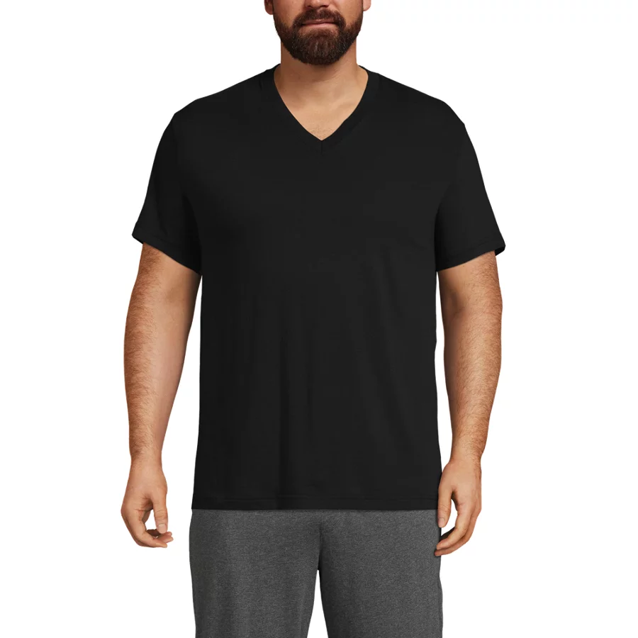 Men's V Neck Undershirt 3 Pack view 3
