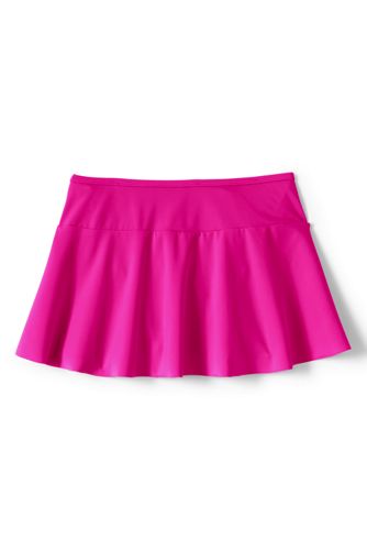 pink swim skirts