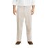 Men's Big and Tall No Iron Traditional Fit Plain Front Chino Pant, Front