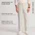Men's No Iron Traditional Fit Plain Front Chino Pant, alternative image