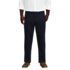 Men's Big and Tall No Iron Comfort Waist Traditional Fit Plain Front Chino Pant, Front
