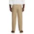Men's Big and Tall No Iron Traditional Fit Pleated Front Chino Pant, Back