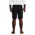 Men's Big and Tall No Iron 9" Comfort Waist Plain Front Chino Short, Back
