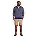 Men's Big and Tall Comfort Waist Pleated 9 Inch No Iron Chino Shorts, alternative image