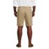 Men's Big and Tall No Iron 9" Comfort Waist Pleated Front Chino Short, Back