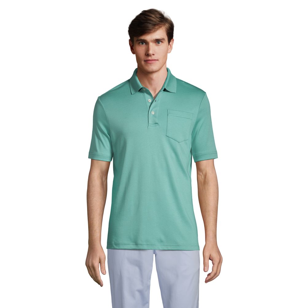 Lands end store men's supima polo