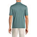 Men's Tall Short Sleeve Super Soft Supima Polo Shirt with Pocket, Back