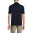 Men's Short Sleeve Cotton Supima Polo Shirt with Pocket, Back