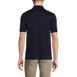 Men's Short Sleeve Super Soft Supima Polo Shirt with Pocket, Back