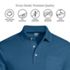 Men's Short Sleeve Cotton Supima Polo Shirt with Pocket, alternative image