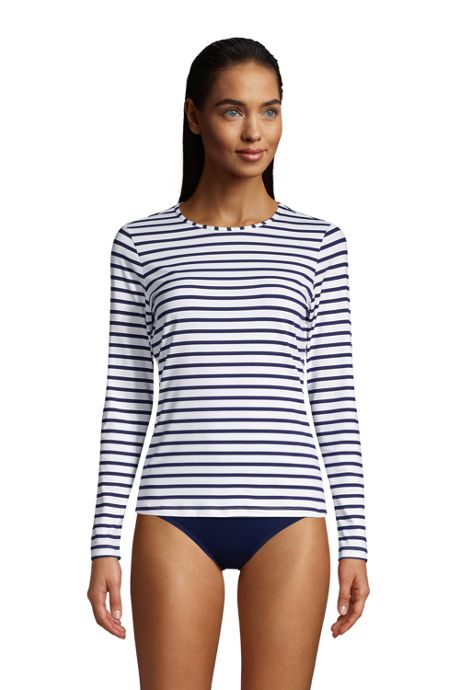 Women's Rash Guard Long Sleeve UV Protection Sun Shirt  Base Layer Skin Swim Top 