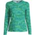 Women's Petite SunShade UPF 50 Long Sleeve Relaxed Rash Guard Print, Front