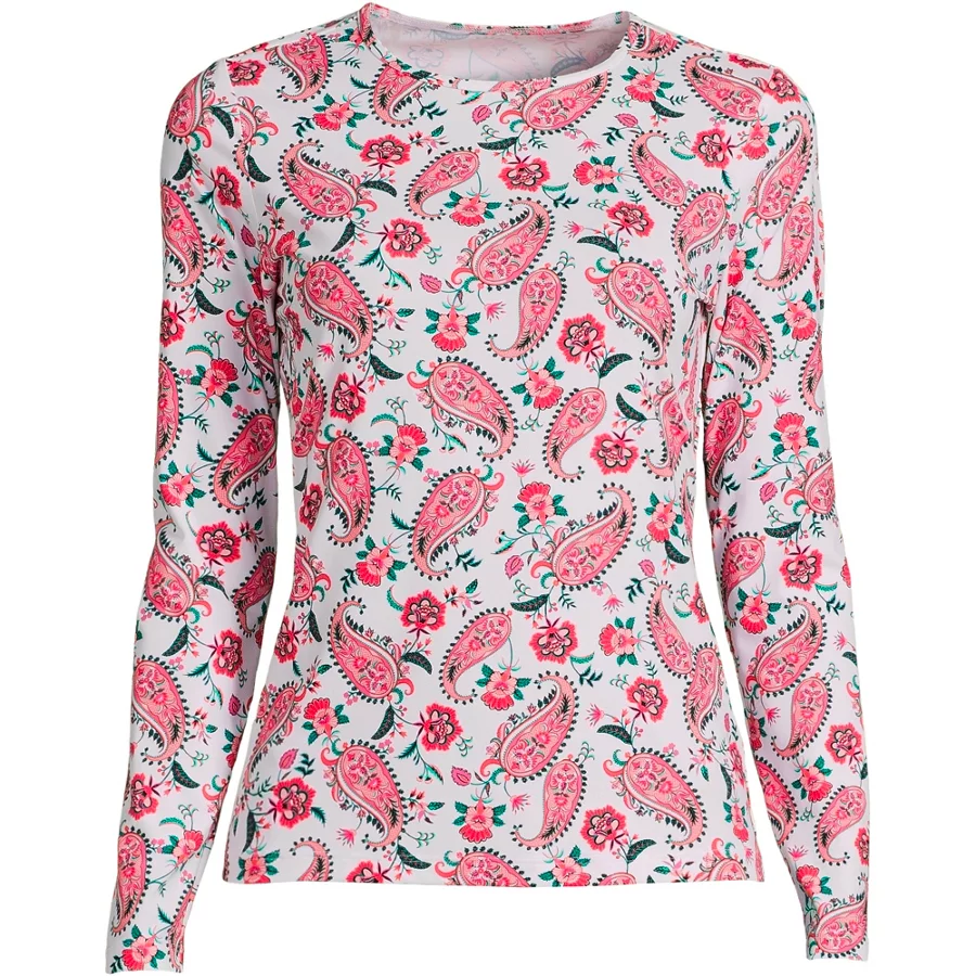 Women's Sunshade UPF 50 Long Sleeve Rash Guard Swim Tee view 3