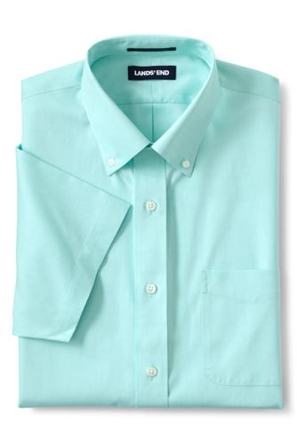 men's no iron short sleeve dress shirts